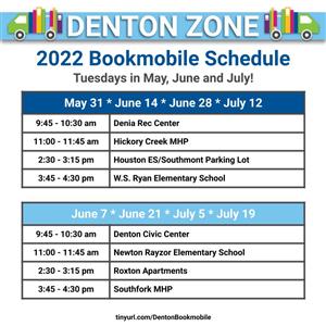 Bookmobile Schedule